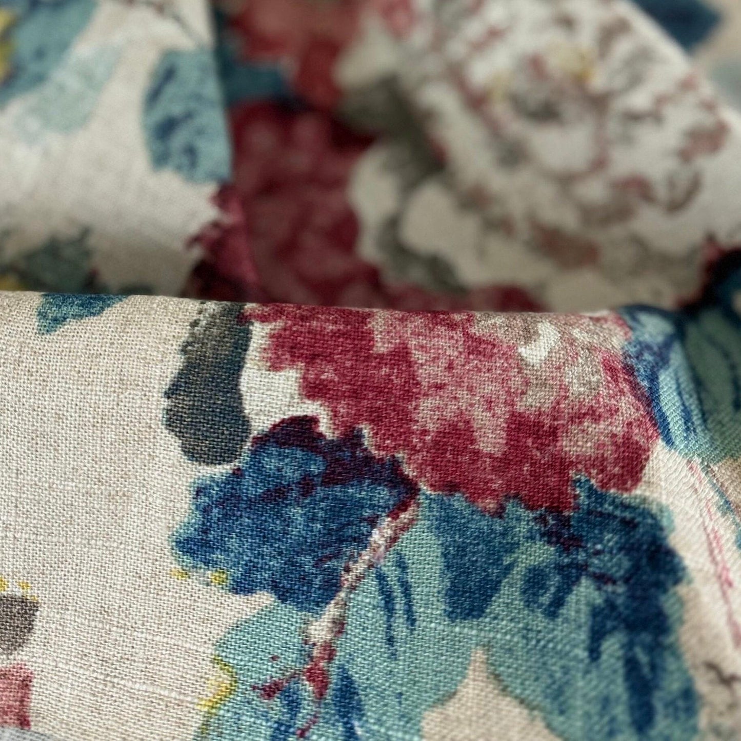 Classic Floral Pattern Fabric