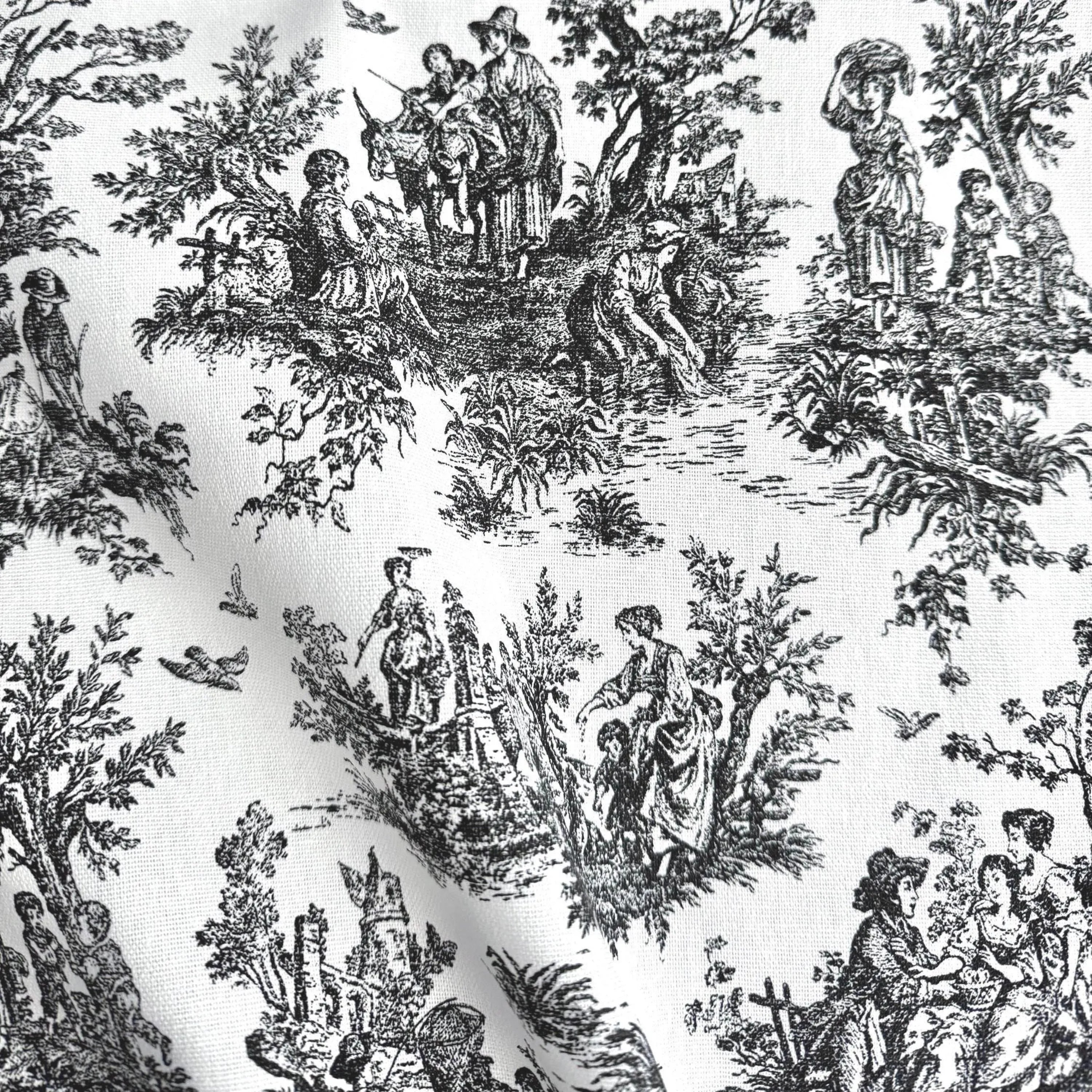 The image is a black and white collage featuring various scenes of people and nature, including figures, animals, and landscapes.