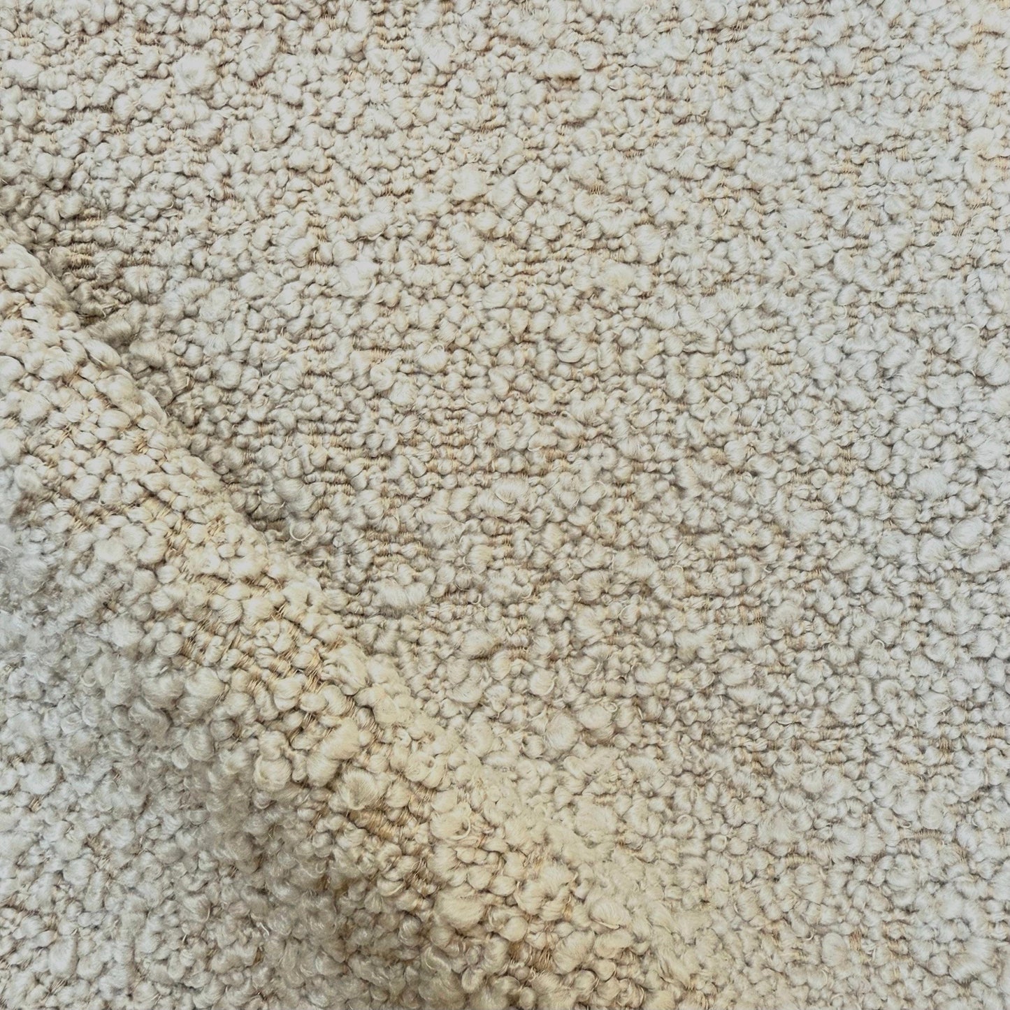 Warm Taupe Boucle Upholstery Fabric – Textured Home Decor Fabric