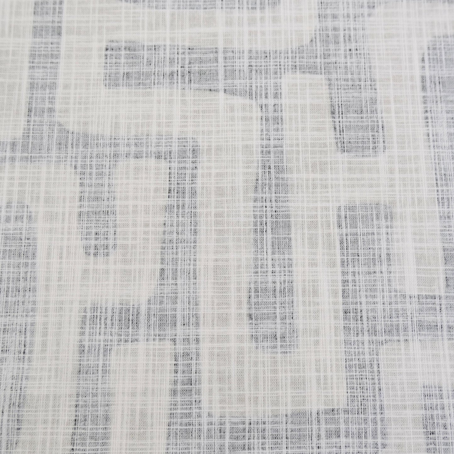 Tribal Maze Fabric by Yard Graphic Black Tan Abstract Print Slub Canvas