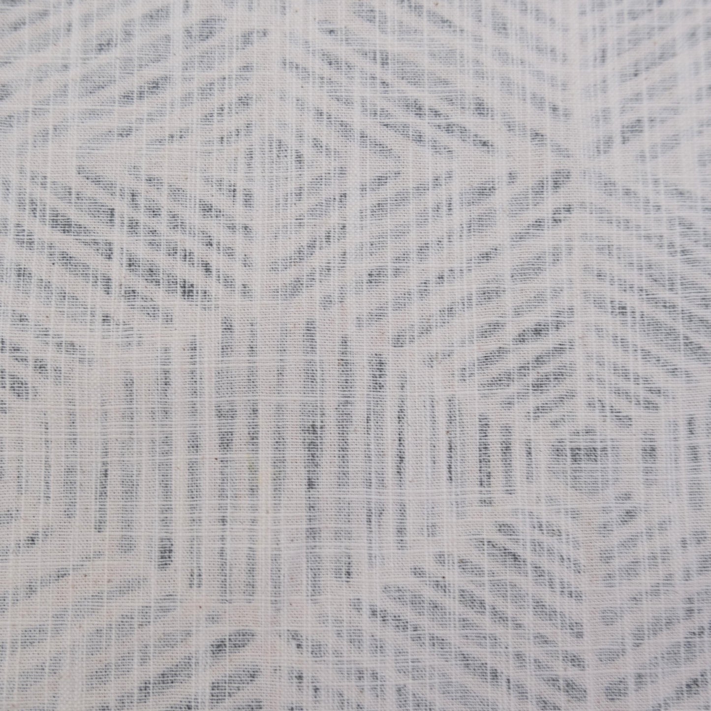 Neutral Geometric Fabric by Yard Tribal Block Print Pattern