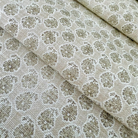 Small Scale Fabric Floral Textile