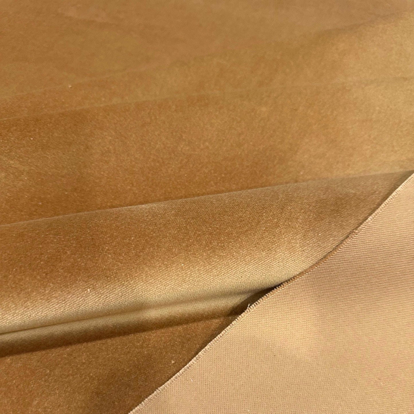 Velvet Fabric Luxury Matte Gold Cotton