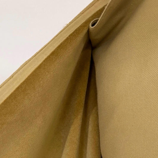 Golden Cotton Velvet Fabric- Mustard Gold Velveteen by the Yard