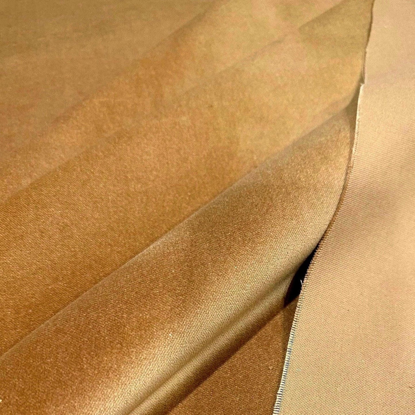 Antique Gold Velvet Fabric