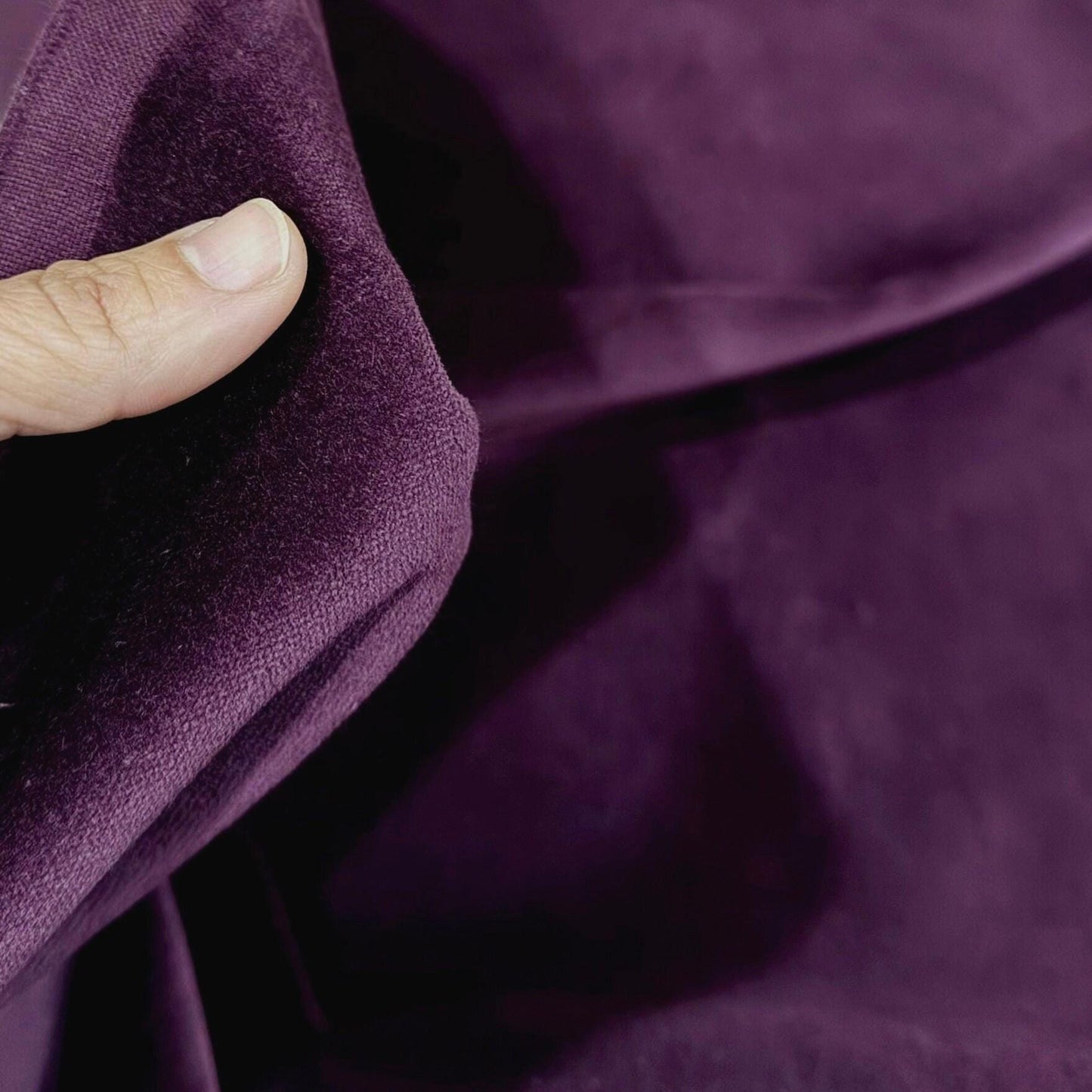 Upholstery Textile dark purple