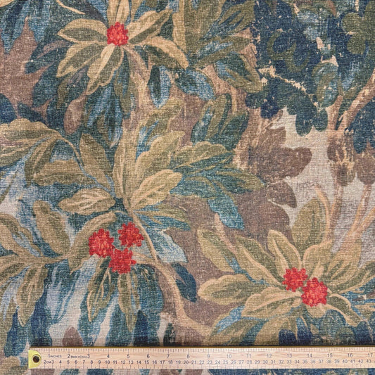 Foliage Botanical Upholstery Fabric by the Yard