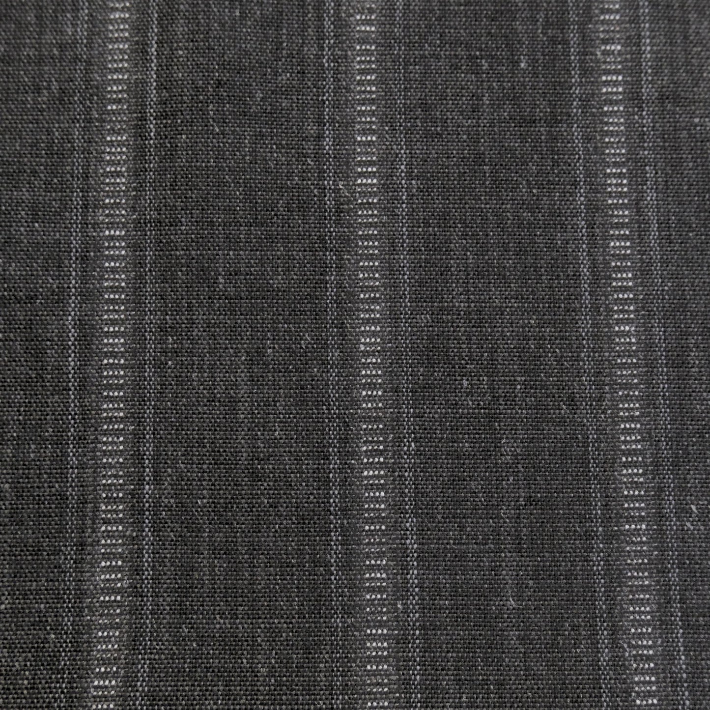 Brown Stripe Upholstery Fabric Large Scale Woven