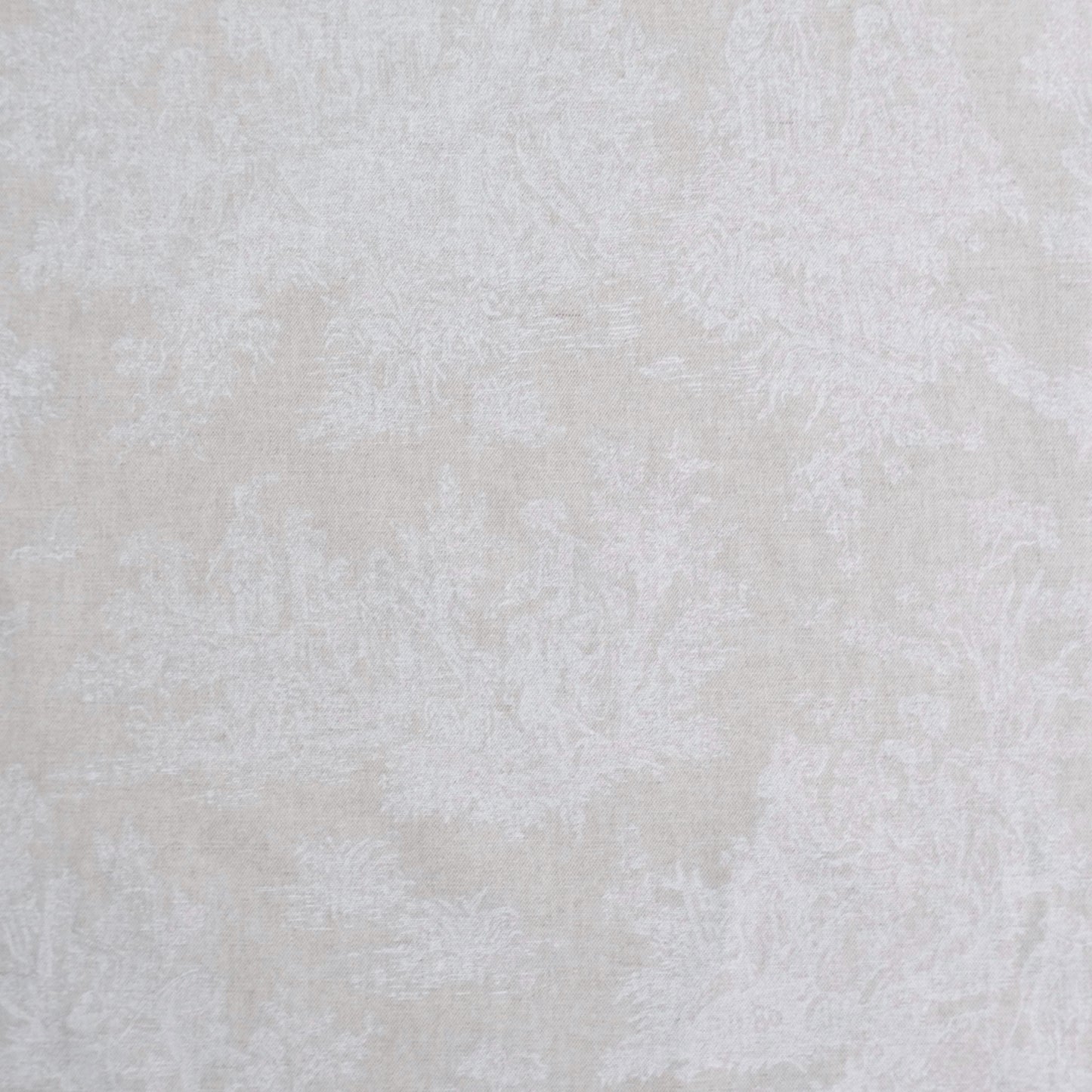 Taupe Toile Fabric by the Yard Lace Print Neutral