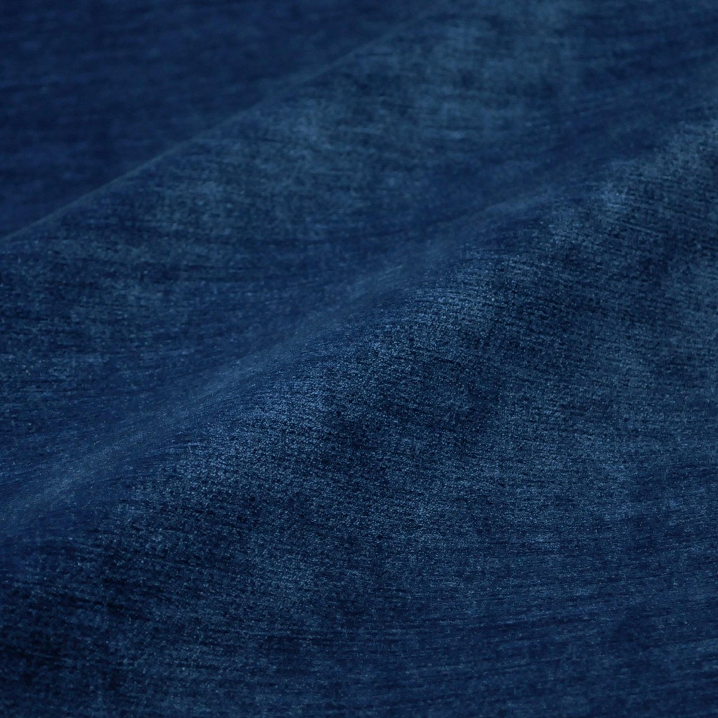 Navy Chenille Upholstery Fabric by the Yard