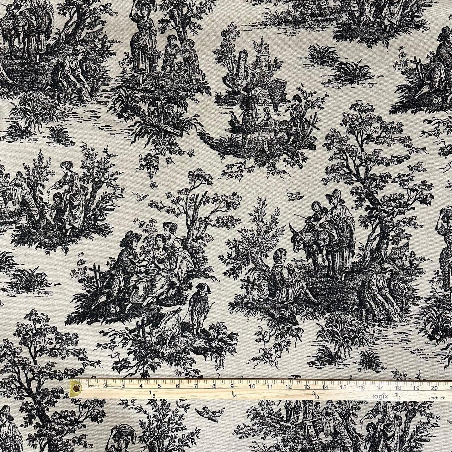 Hobbit Fabric GrandmaCore Textile Vintage Inspired