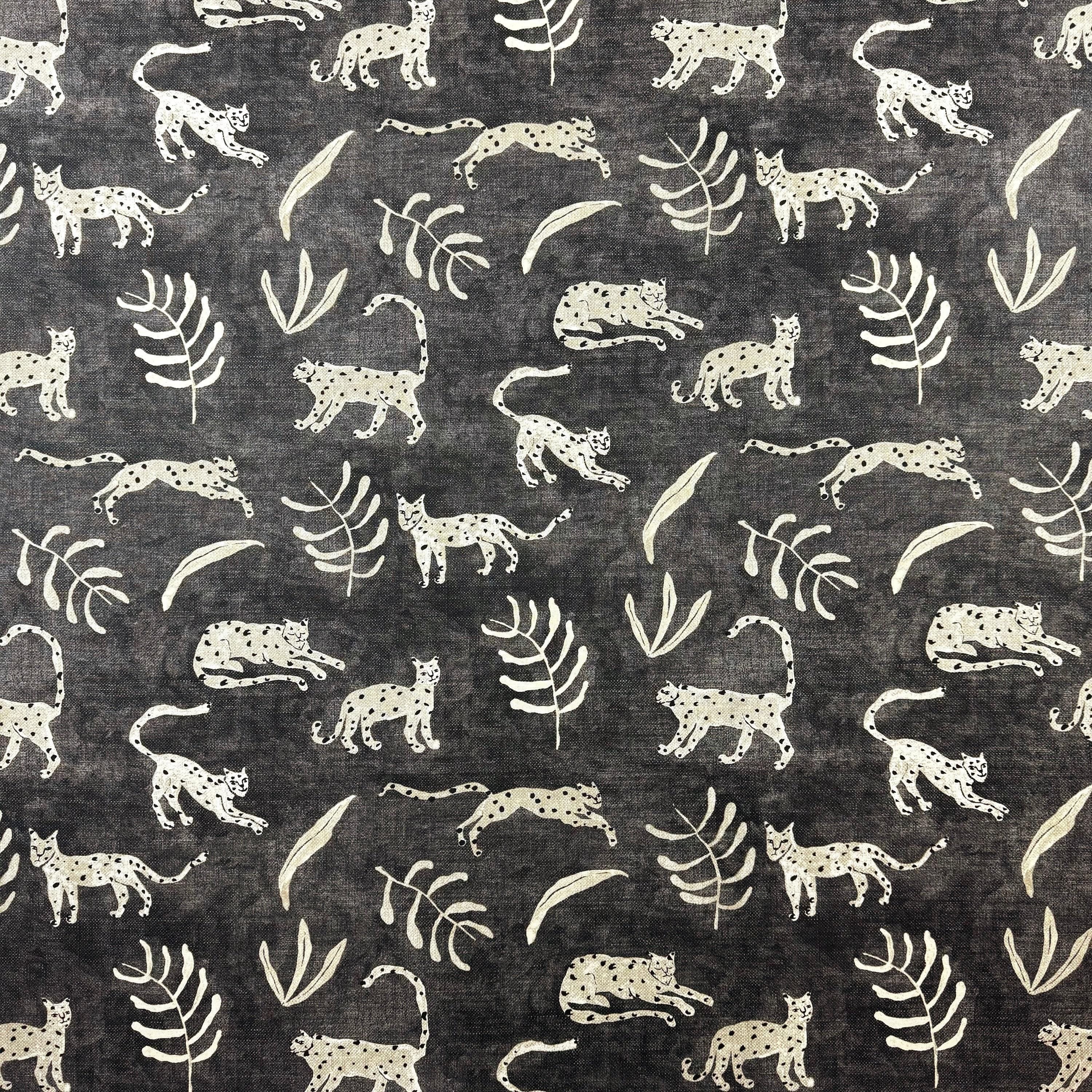 Safari Animal Print Pattern Home Decor Fabric