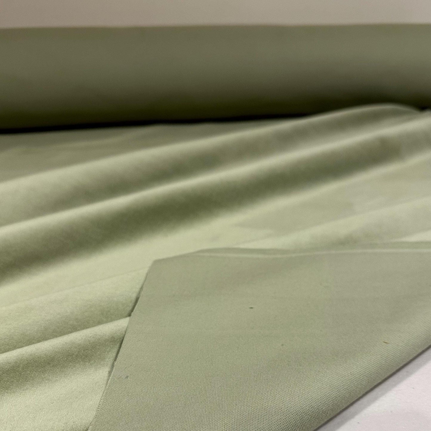 Sage Green Velvet Fabric by Yard- Plush Cotton Velveteen for Home Decor