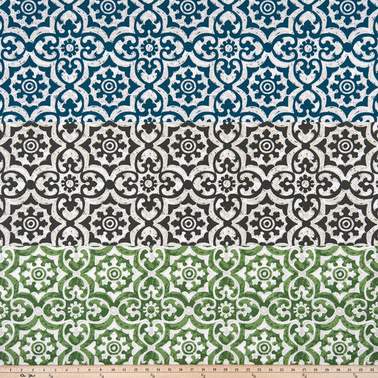 a ruler with four different patterns on it