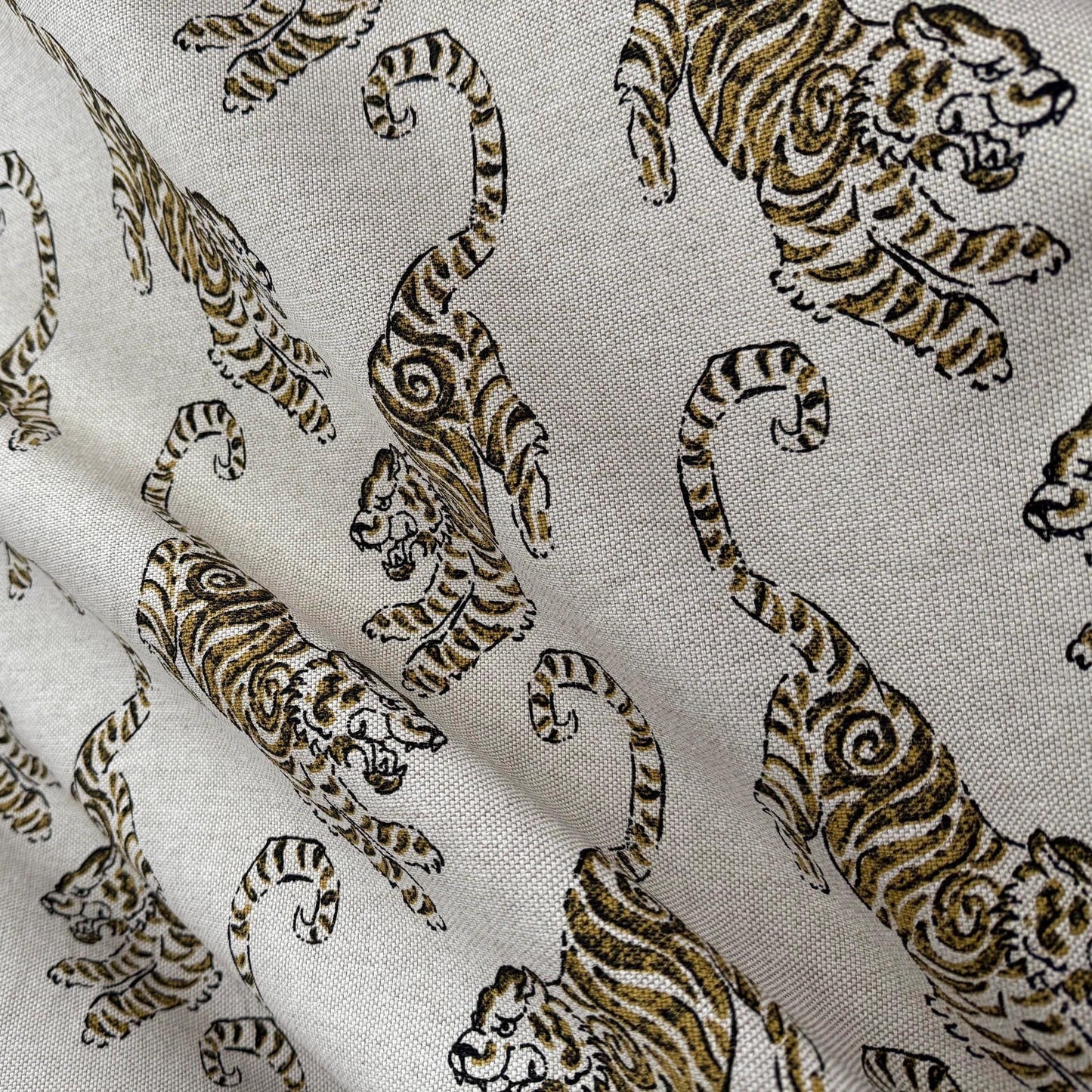 Upholstery Fabric Drapery Fabric Lampshade Fabric Pillow Fabric Custom Lampshade Material Decorative Pillow Fabric Window Treatment Fabric Furniture Fabric Tiger Print Animal Print