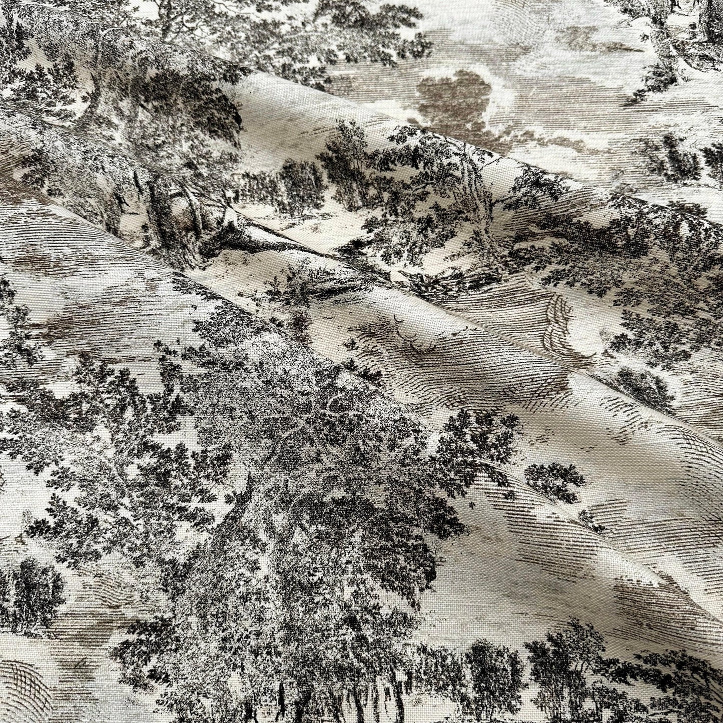 Neutral Forest Cotton Fabric