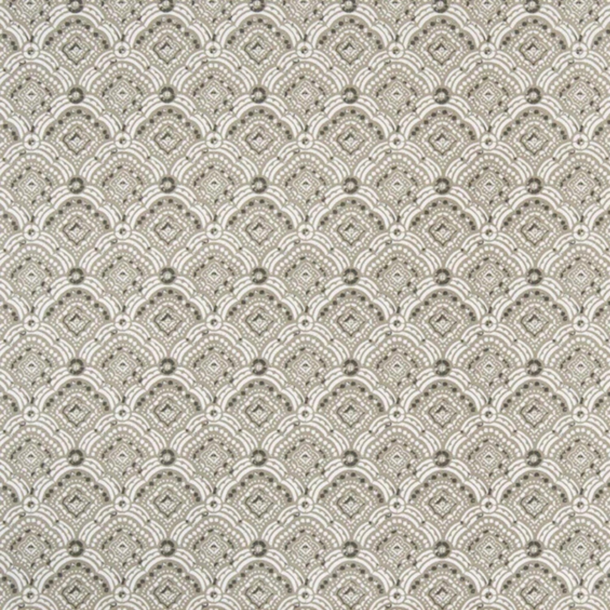 a repeating pattern of a geometric design with a repeating diamond shape and a small circle in the center.