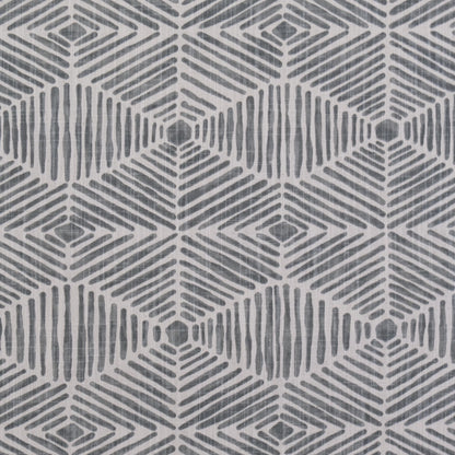 Neutral Geometric Fabric by Yard Tribal Block Print Pattern