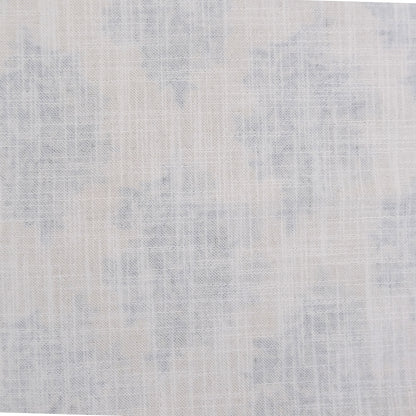Blue Floral Block Print Fabric by the Yard- Handcrafted Cotton Textile for Curtains & Upholstery
