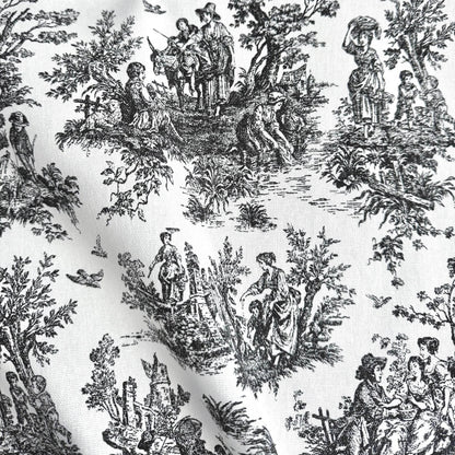 The image is a black and white collage featuring various scenes of people and nature, including figures, animals, and landscapes.