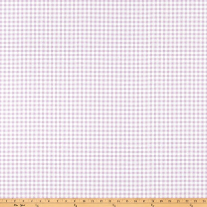 Lavender Toile Gingham Fabric Bundle Cotton Quilting Sewing Fabric Set Crafts Pillows Curtains Cottagecore Home Decor