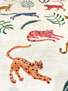 Colorful Animal Print Fabric Jungle Safari Theme Cotton Tropical Decor Fabric Quilters Fabric Home Decorator Material Sewing Supplies Crafters Gift