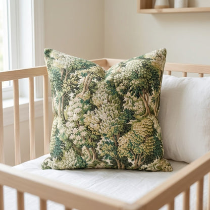 Green Pattern Upholstery Fabric by Yard