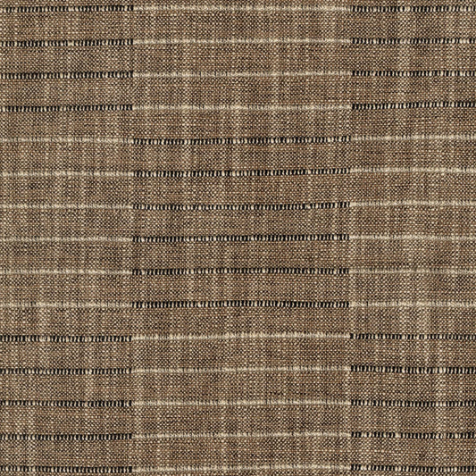 Cocoa Brown Upholstery Fabric by Yard Woven Check