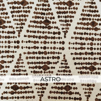 Brown Neutral Coordinating Fabric Set – Cotton Linen Upholstery Fabric by the Yard – Toile, Gingham & Stripe Designer Bundle