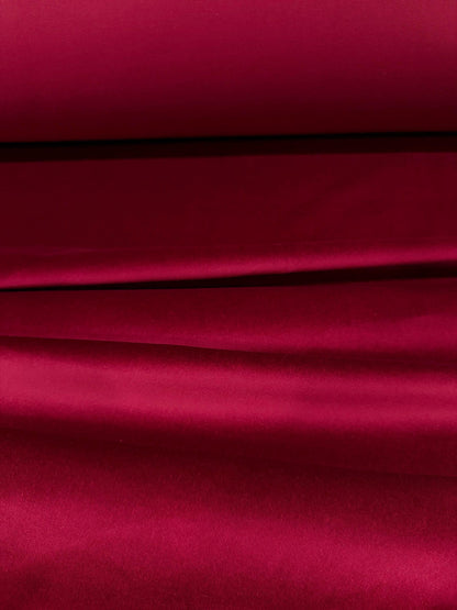 Dark Red Cotton Velveteen