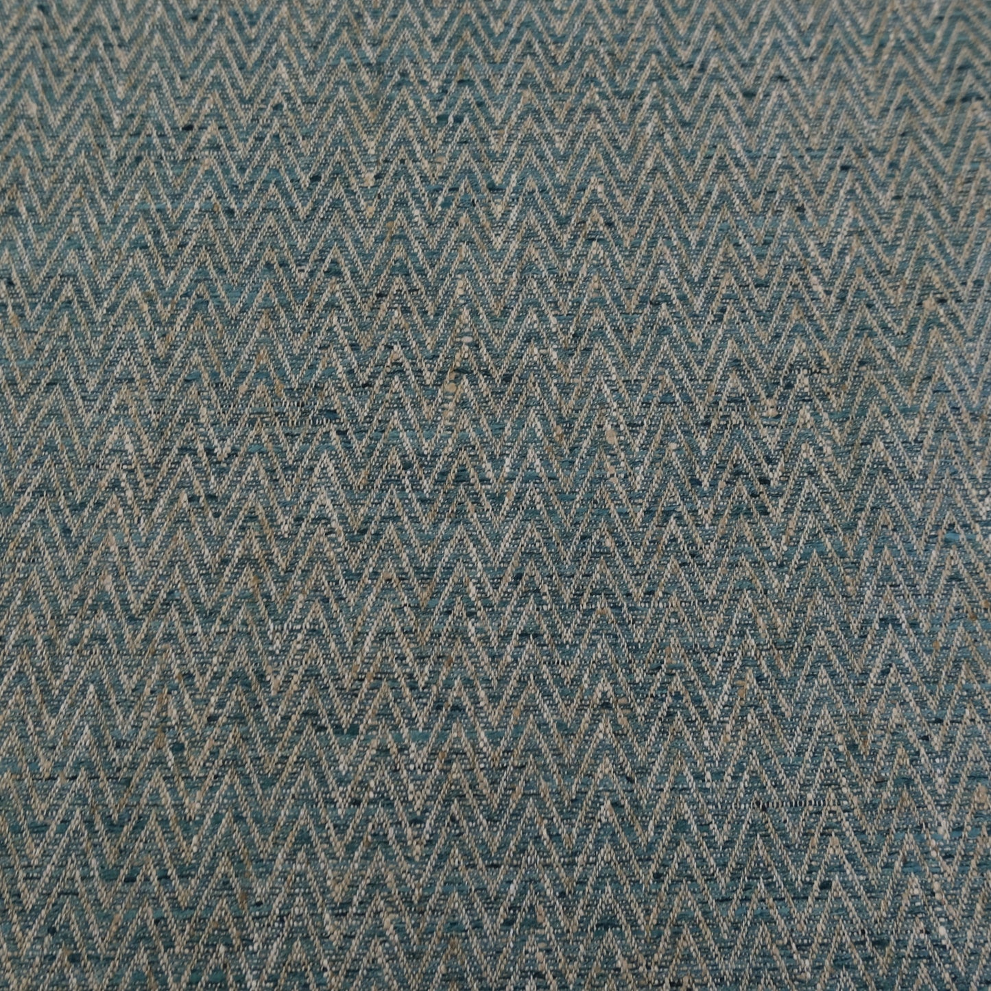 Emerald Green Herringbone Upholstery Fabric by Yard -Textured Zigzag Home Decor Textile
