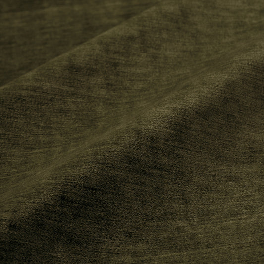 Olive Chenille Upholstery Fabric by the Yard