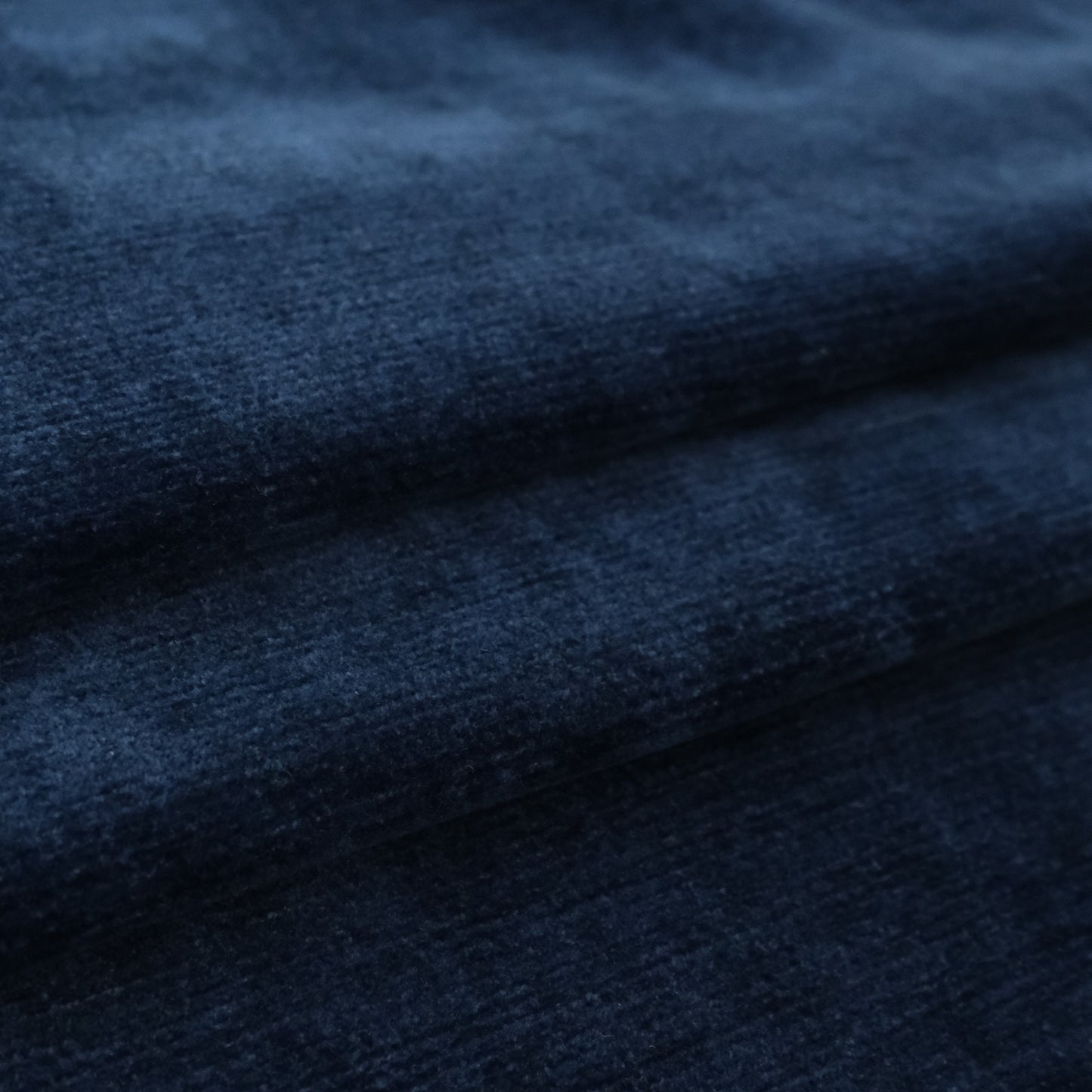 Navy Chenille Upholstery Fabric by the Yard