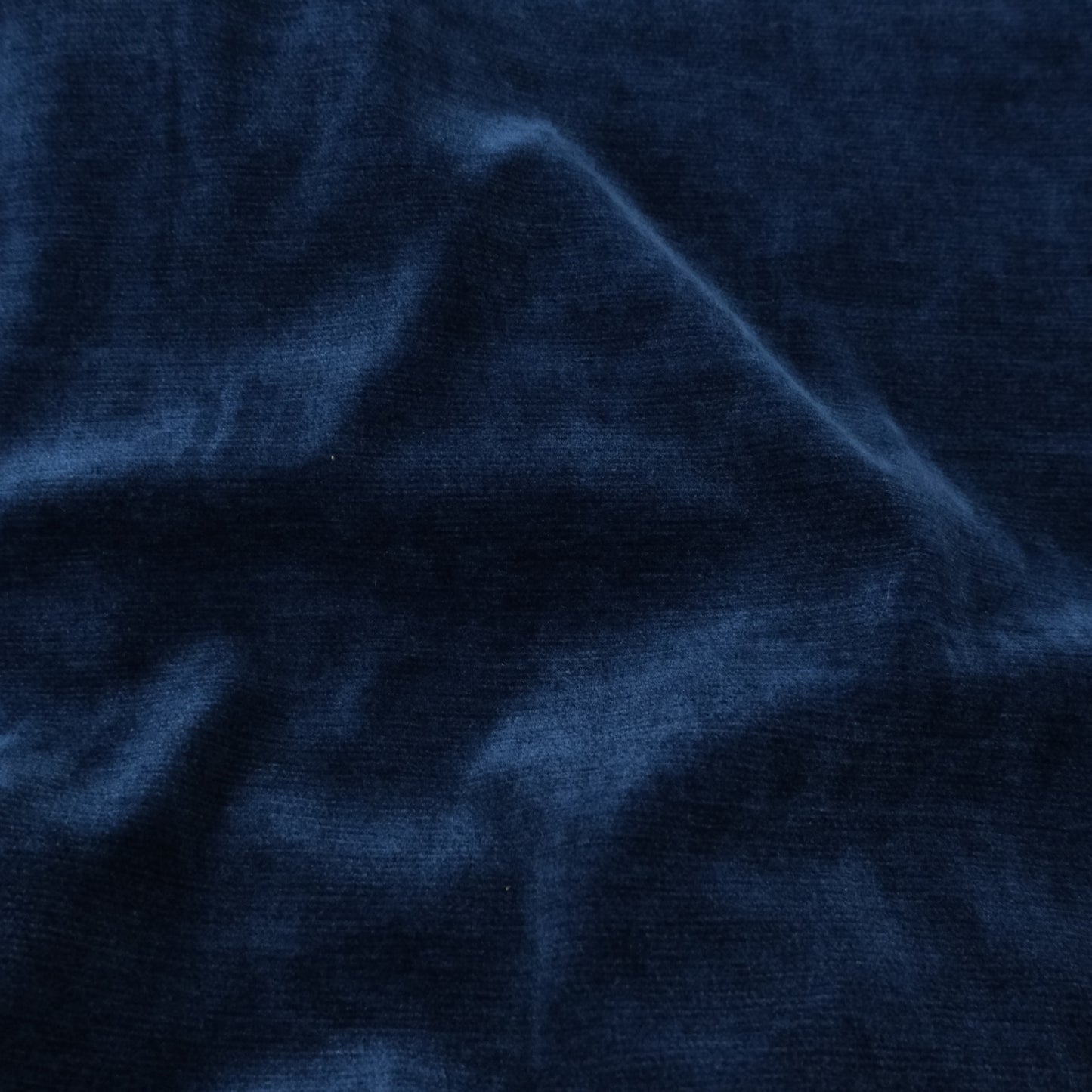Navy Chenille Upholstery Fabric by the Yard
