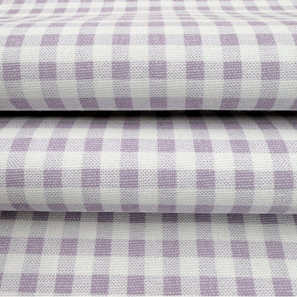 Lavender Toile Gingham Fabric Bundle Cotton Quilting Sewing Fabric Set Crafts Pillows Curtains Cottagecore Home Decor