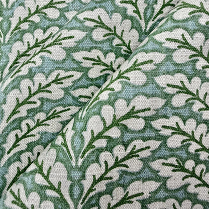 Fabric by the yard botanical print detail