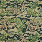 The image is a collage of various scenes depicting people riding horses, with a focus on the cowboy theme.