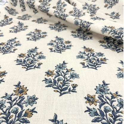 blue fabric for drapery Curtain Pillow Sewing Accent Home Decor Living Room Bedroom