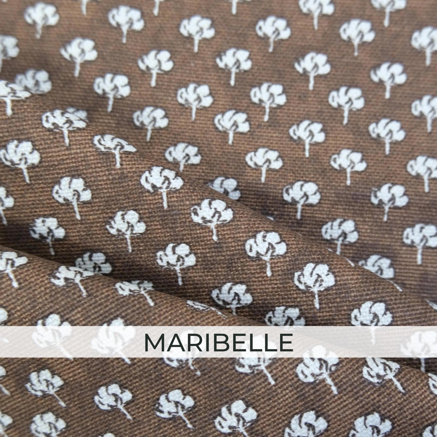 Brown Neutral Coordinating Fabric Set – Cotton Linen Upholstery Fabric by the Yard – Toile, Gingham & Stripe Designer Bundle