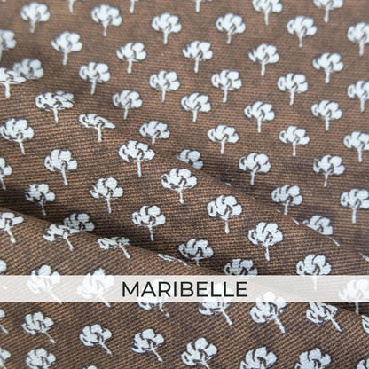 Brown Neutral Coordinating Fabric Set – Cotton Linen Upholstery Fabric by the Yard – Toile, Gingham & Stripe Designer Bundle