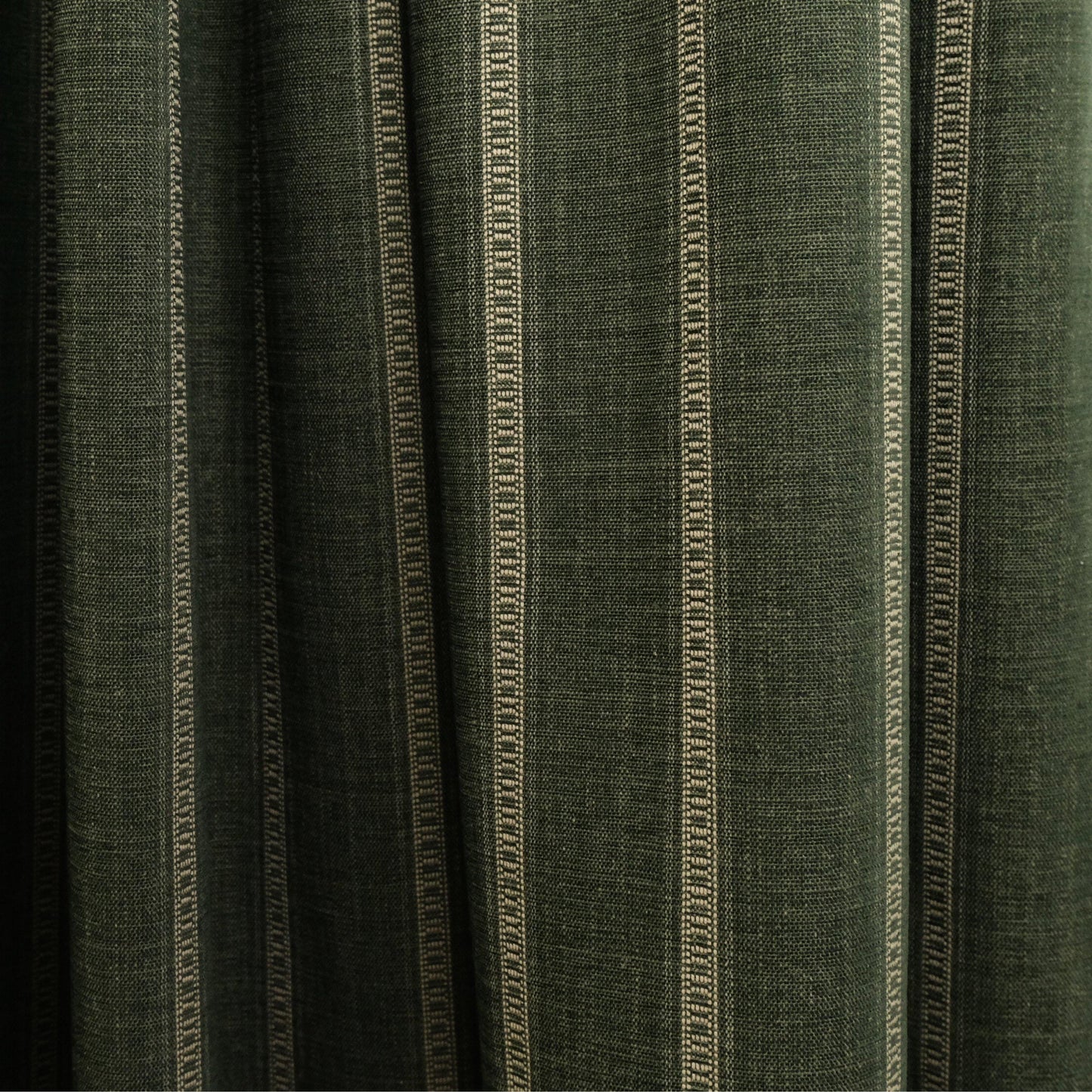 Green Stripe Upholstery Fabric by the Yard