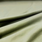 Sage green cotton velvet fabric by the yard. Soft velvet textiles for pillows and crafts.