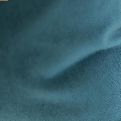 Peacock Teal Soft Cotton Velveteen Drapery Jewel Tone Blue Textile Deep Turquoise Fabric by Yard Smooth Curtain Sewing Luxurious Supply