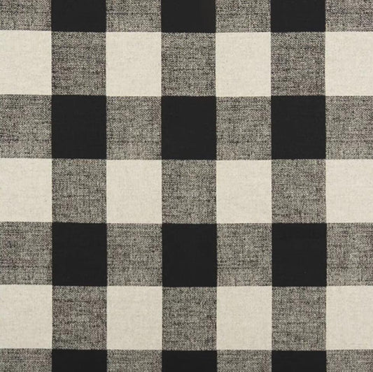 Buffalo Check Fabric Plaid Upholstery Material Farmhouse Decor Rustic Home Accents Curtain Pillow Quilting Cotton Rayon Blend USA Made Heavy Duty DIY Sewing Project Cabin Style
