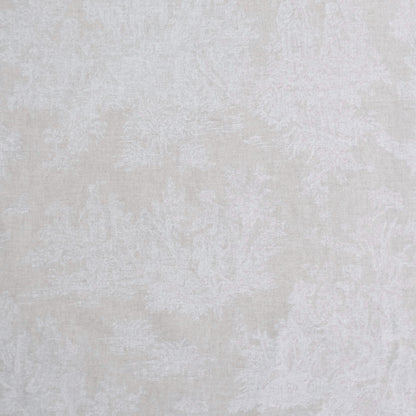 Taupe Toile Fabric by the Yard Lace Print Neutral