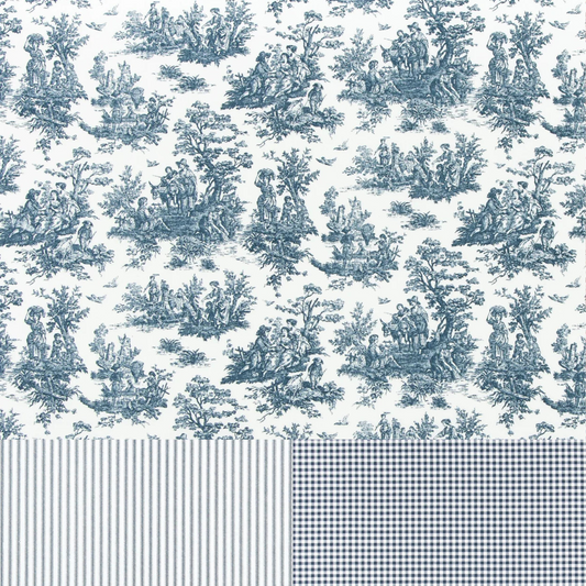 The image is a collage of three separate images, each featuring a different pattern or design. The top image has a repeating pattern of people and trees, the middle image has a repeating pattern of people and trees, and the bottom image has a repeating pattern of stripes and checkered squares.