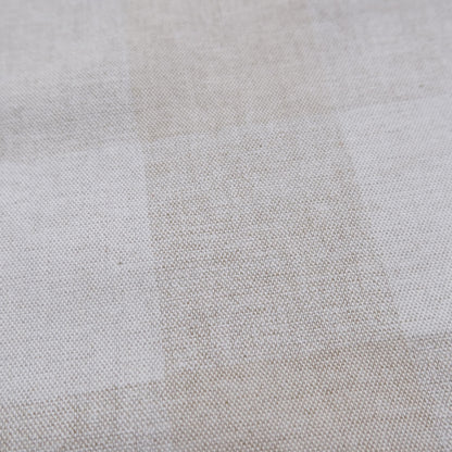 Beige Buffalo Plaid Fabric by the Yard Cotton Check Printed