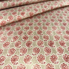 Pink Swirl Girl Room Drapery Curtain Panel Fabric