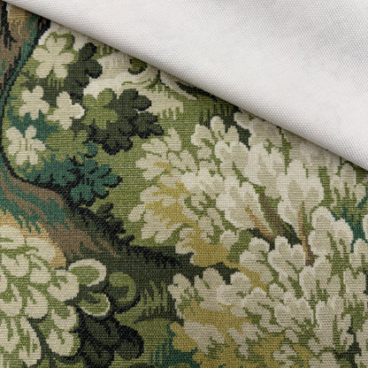 Green Pattern Upholstery Fabric by Yard