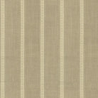 Warm sand Bengal stripe upholstery fabric in neutral beige tone, textured striped fabric for home decor and furniture